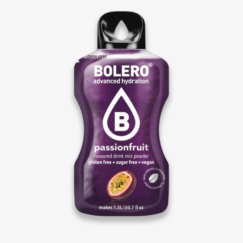 Bolero Drink GetrÃ¤nkepulver 24er BOX | 24 x 9g Passionfruit