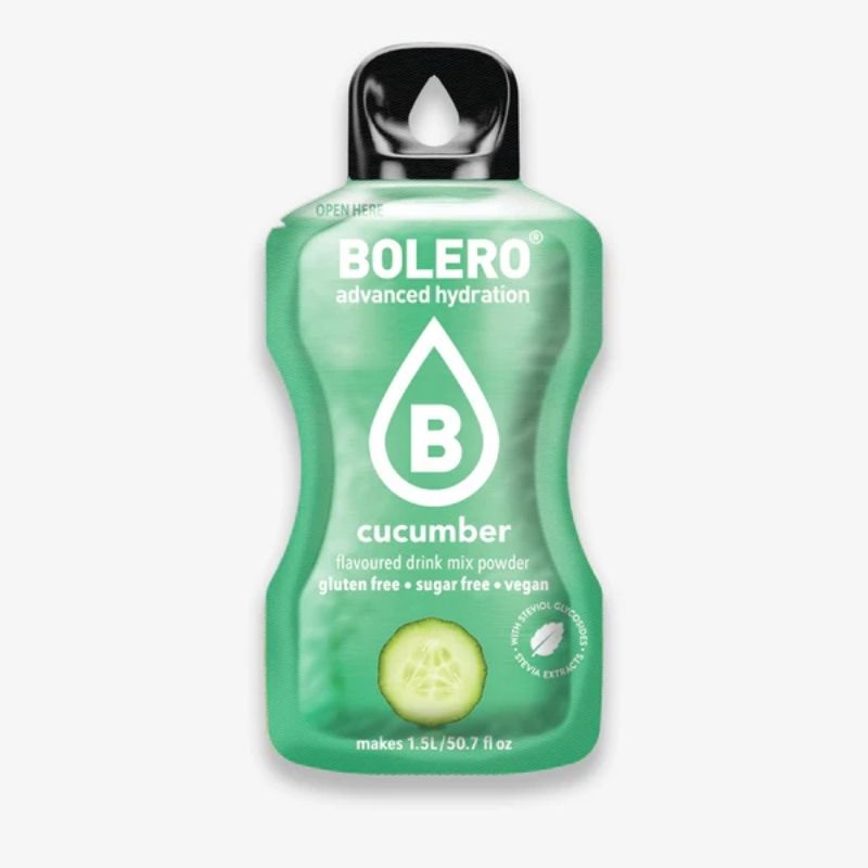 Bolero Drink GetrÃ¤nkepulver Einzelbeutel à 9g Cucumber