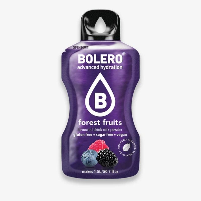 Bolero Drink GetrÃ¤nkepulver Einzelbeutel à 9g Forest Fruits