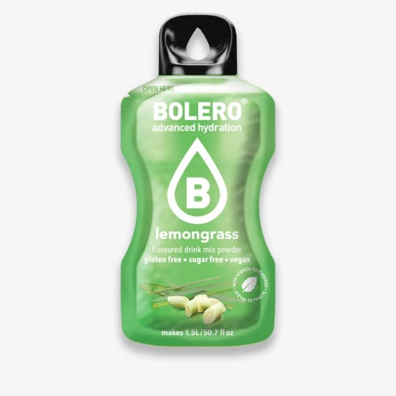 Bolero Drink GetrÃ¤nkepulver Einzelbeutel à 9g Lemongrass