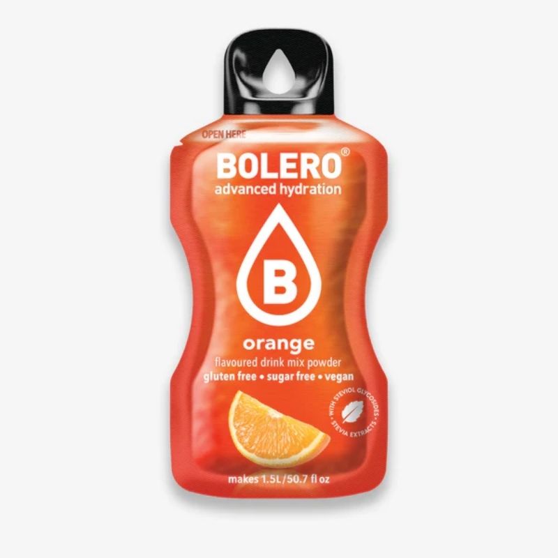 Bolero Drink GetrÃ¤nkepulver Einzelbeutel à 9g Orange