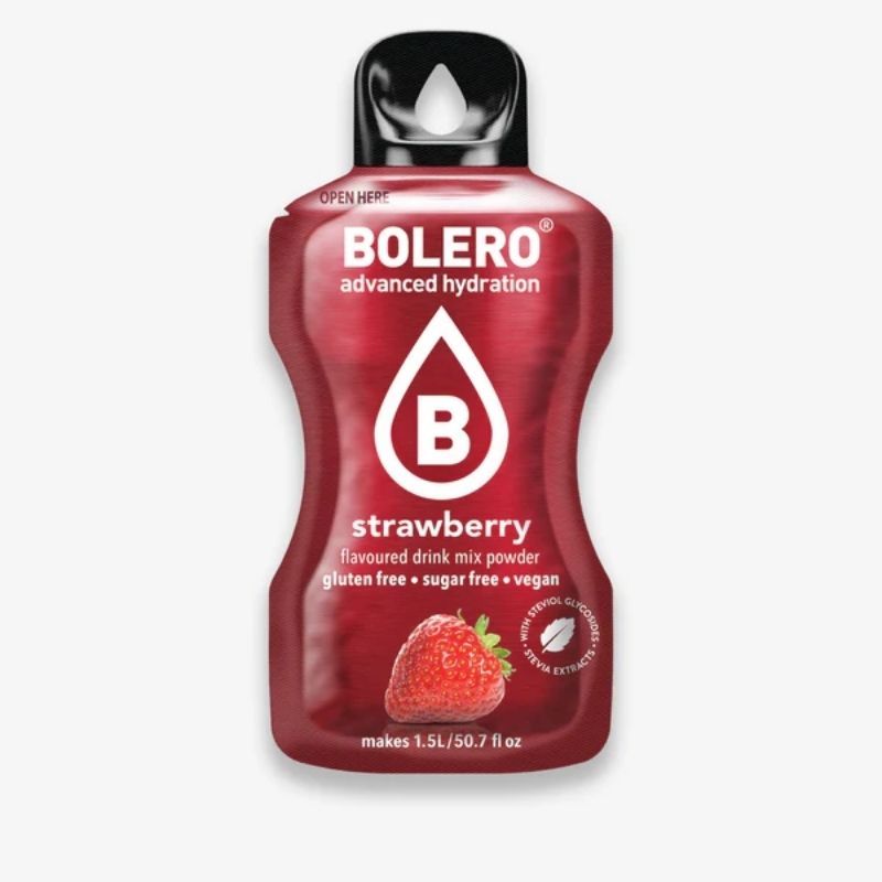 Bolero Drink GetrÃ¤nkepulver Einzelbeutel à 9g Strawberry