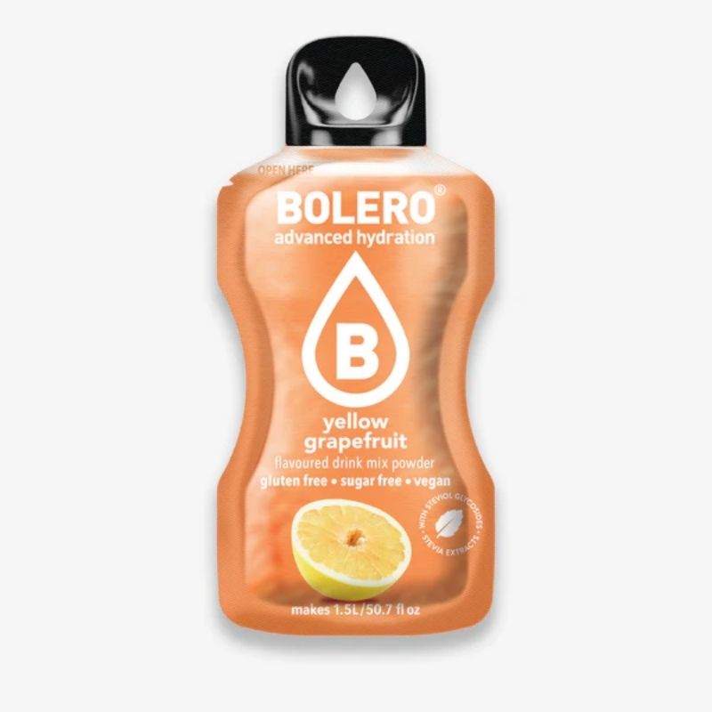 Bolero Drink GetrÃ¤nkepulver Einzelbeutel à 9g Yellow Grapefruit