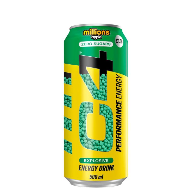 Cellucor C4 Energy Drink Millions Apple