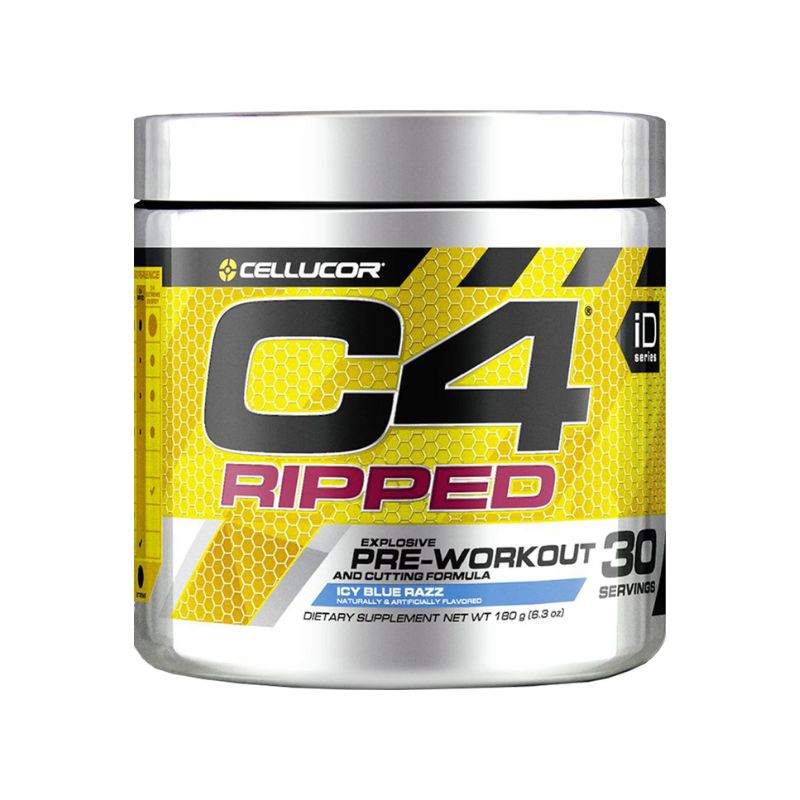 Cellucor C4 Ripped | 30 servings Icy Blue Razz