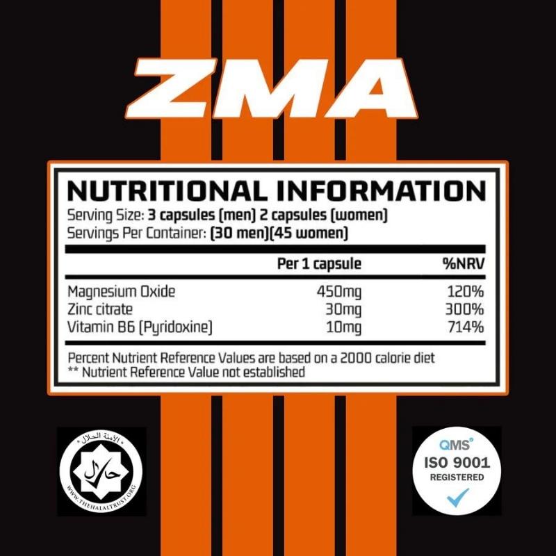 Chemical Warfare ZMA, 90 Caps