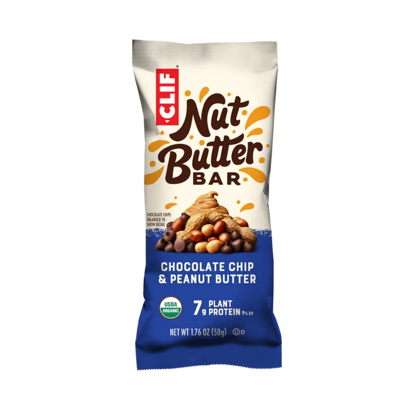 Clif Bar Nut Butter Filled 50g Chocolate chip & Peanut Butter