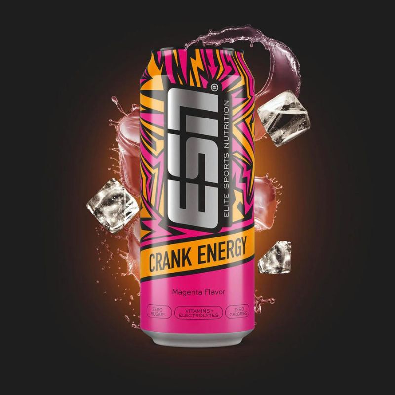 ESN Crank Energy 500ml Dose Magenta Flavor