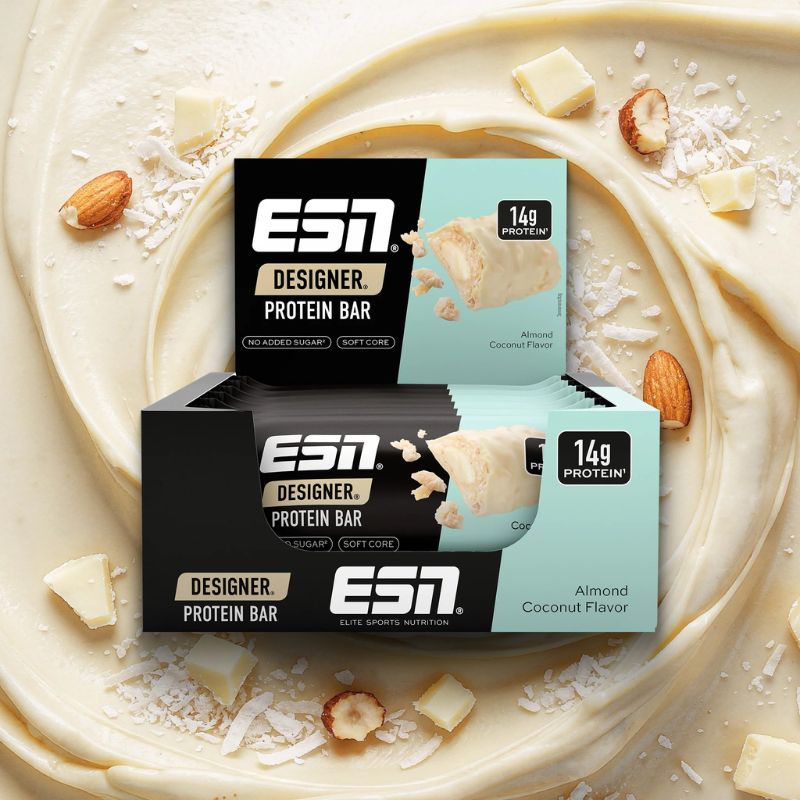 ESN Designer Bar Proteinriegel 12 x 45 g BOX Almond Coconut