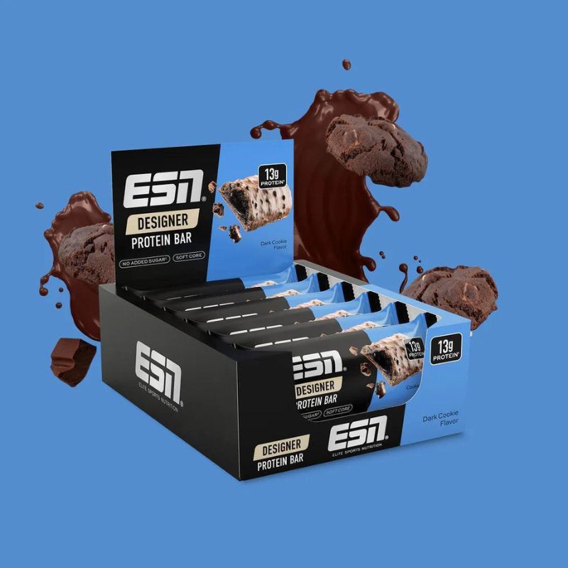 ESN Designer Bar Proteinriegel 12 x 45 g BOX Dark Cookie