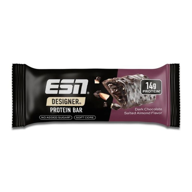 ESN Designer Bar Proteinriegel 45 g Riegel Dark Chocolate Salted Almond
