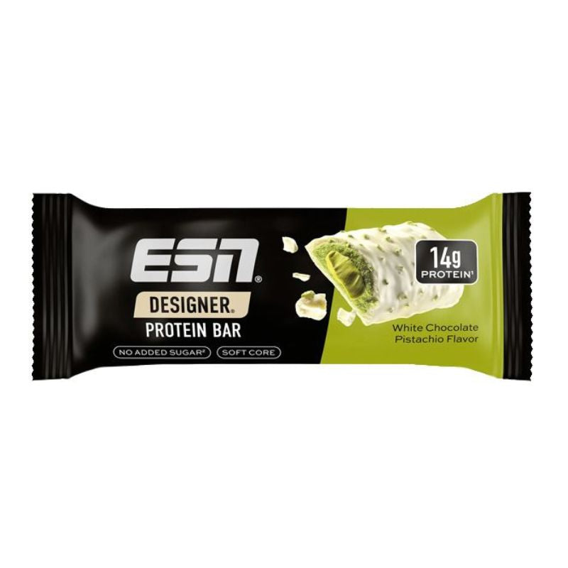 ESN Designer Bar Proteinriegel 45 g Riegel White Chocolate-Pistachio