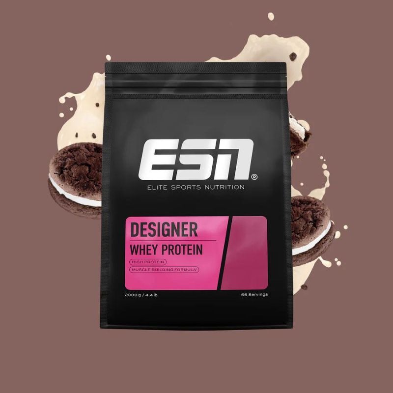 ESN Designer Whey Protein 2000g Beutel Dark Cookies & Cream