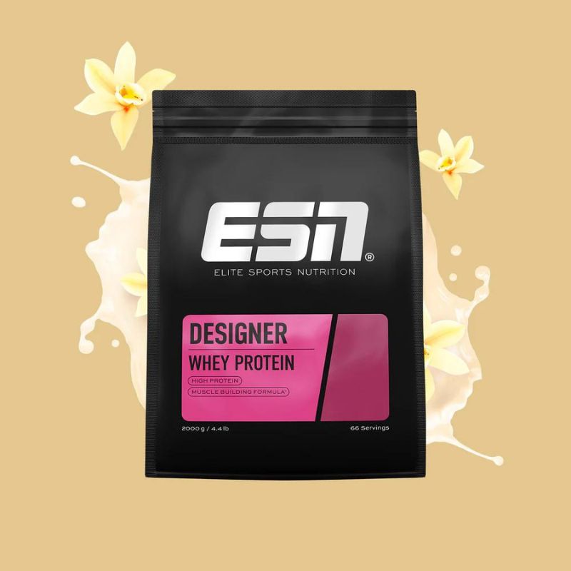 ESN Designer Whey Protein 2000g Beutel Vanilla Milk