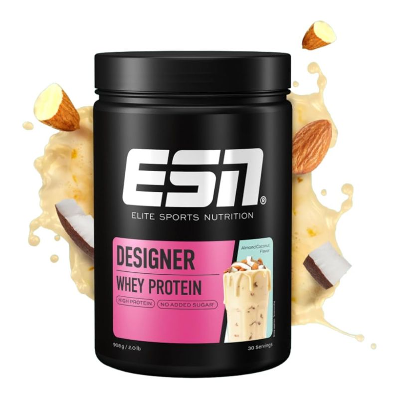 ESN Designer Whey Protein 908g Dose Almond Coconut