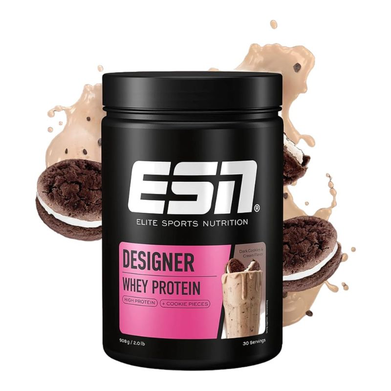 ESN Designer Whey Protein 908g Dose Dark Cookies & Cream