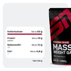 ESN Massive Weight Gainer, 4000g