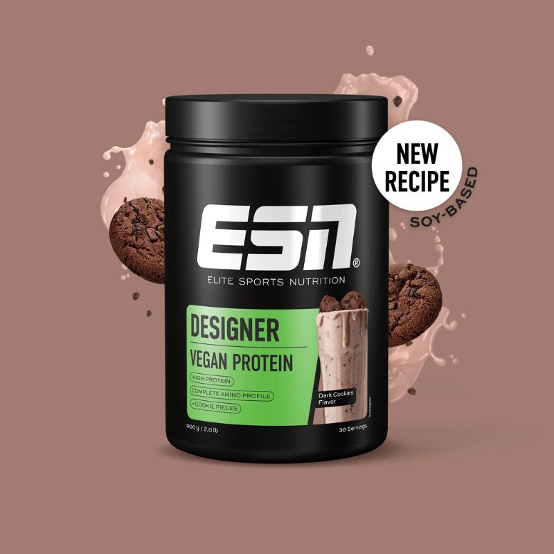 ESN Vegan Designer Proteinpulver 900 g Dark Cookies