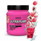 Evolite Ultrapump Pre-Workout-Booster, 420g Lychee