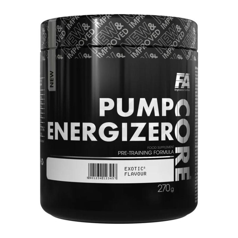 FA Nutrition Core Pump Energizer, 270g Citrus Peach
