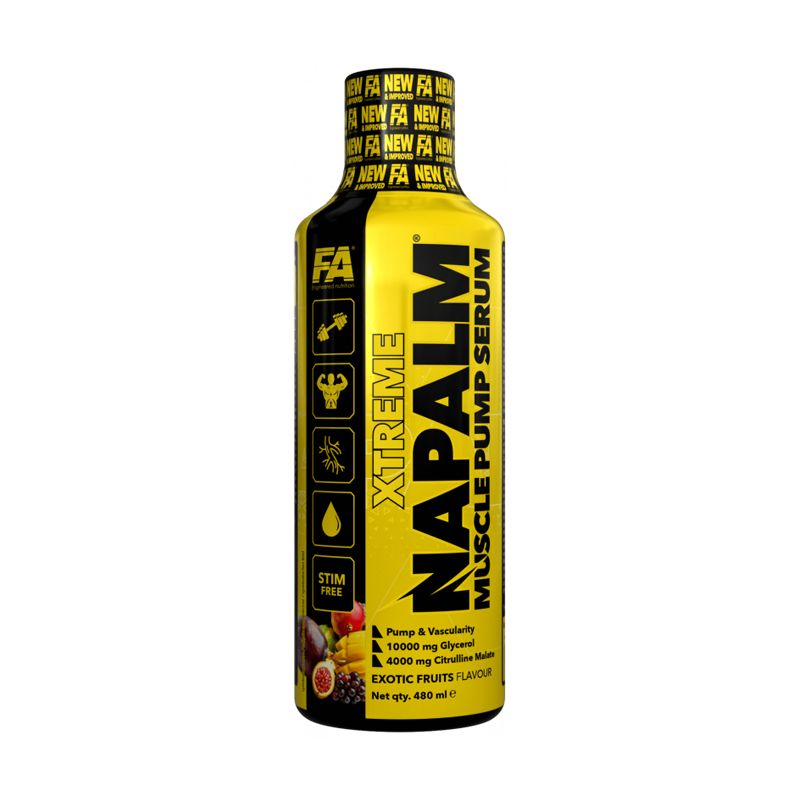 FA Nutrition NAPALM® Muscle Pump Serum - 480 ml Exotik Fruits