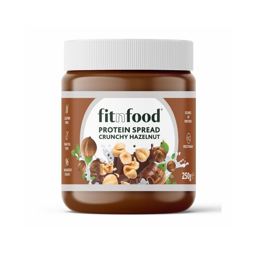 Fit'n Food - Protein Spread 250gr Crunchy Hazelnut