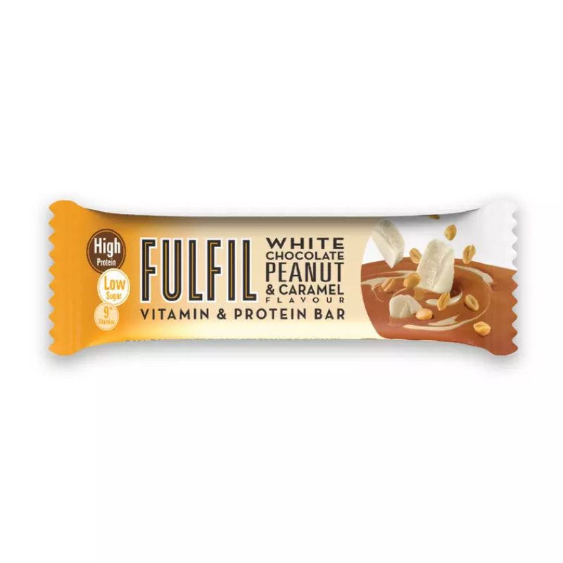 Fulfil Vitamin und Proteinriegel 55g Riegel White Peanut & Caramel