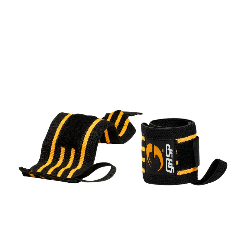 GASP Hardcore Wrist Wraps Handgelenkbandagen Schwarz