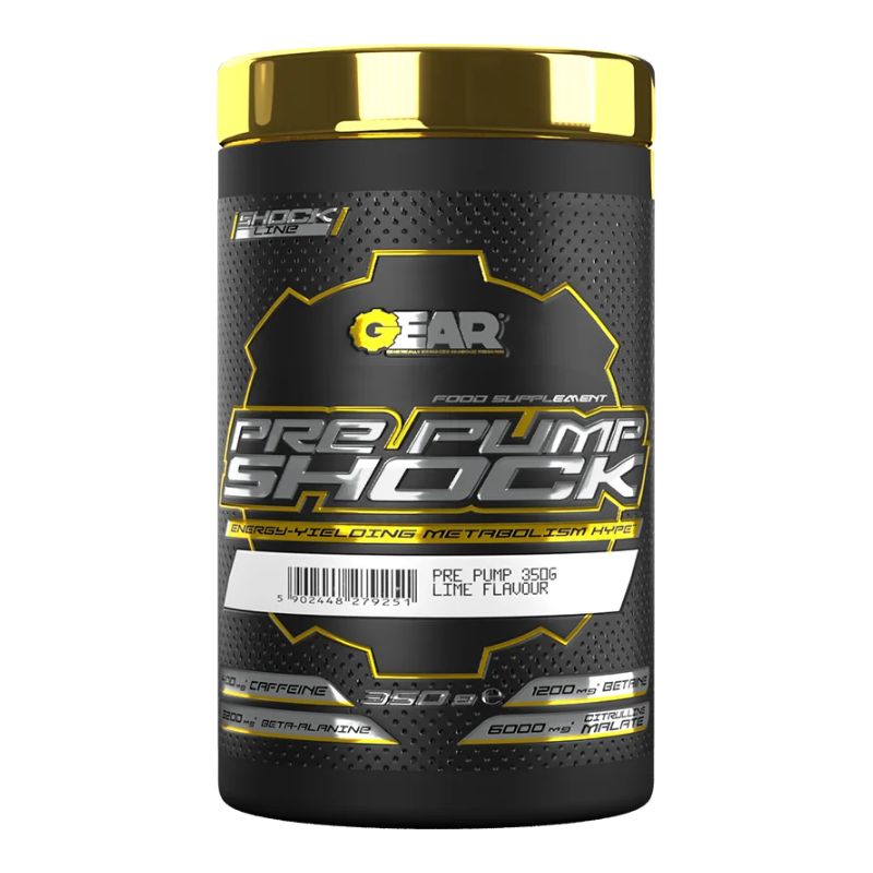 Gear® Pre Pump Shock Pre-Workout Booster Mango Lemon