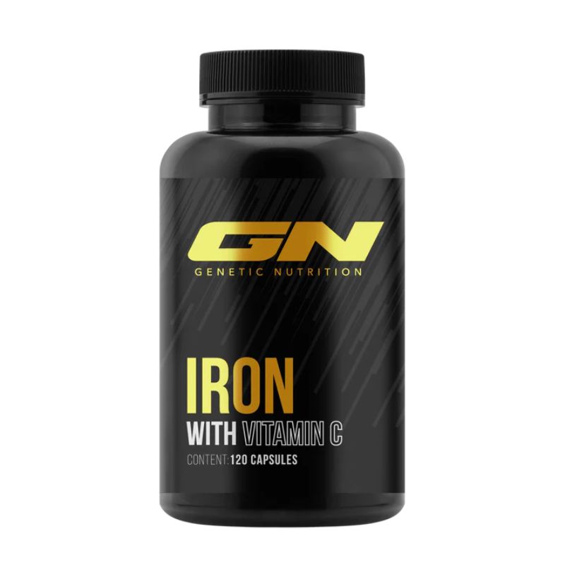 GN Laboratories Iron - Eisen Kapseln mit Vitamin C – 120 Stück