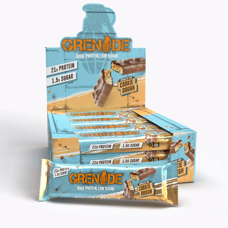 Grenade Protein Bar - Proteinriegel 60g 60 g Riegel Chocolate Chip Cookie Dough