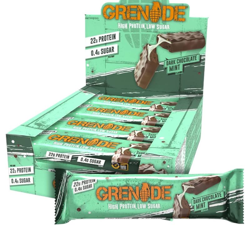 Grenade Protein Bar - Proteinriegel 60g 60 g Riegel Dark Chocolate Mint