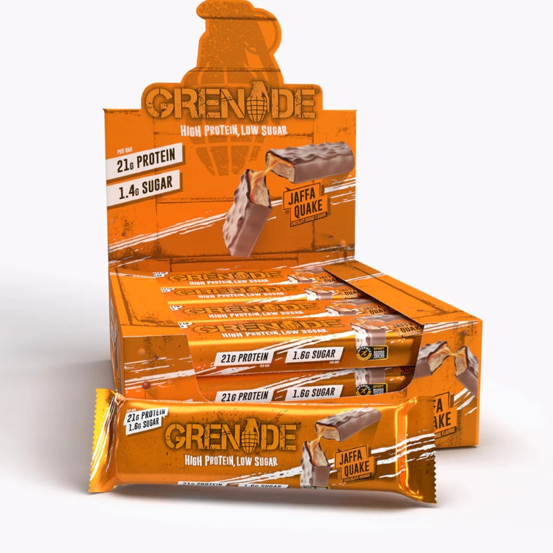 Grenade Protein Bar - Proteinriegel 60g 60 g Riegel Jaffa Quake