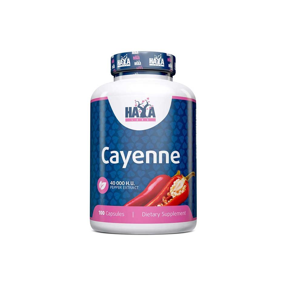 Haya Labs Cayenne Pfeffer Extrakt 100 caps