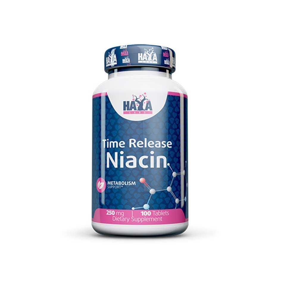 HAYA LABS Niacin /Time Release/ 250mg 100 tabs
