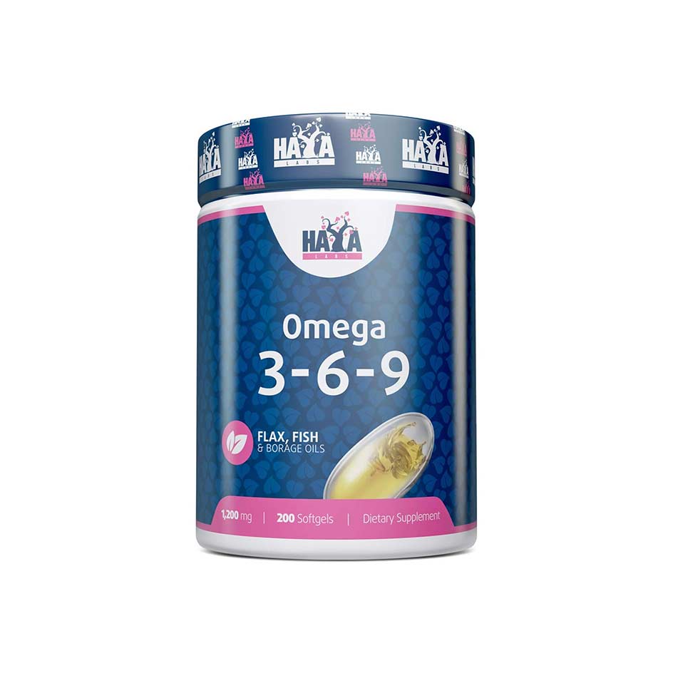 Haya Labs Omega 3-6-9 200 softgels