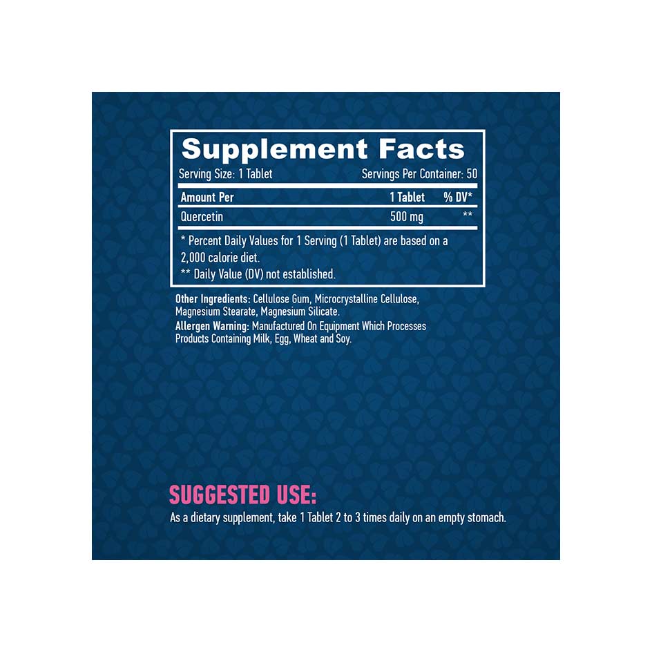 Haya Labs Quercetin 500mg - 50 tabs