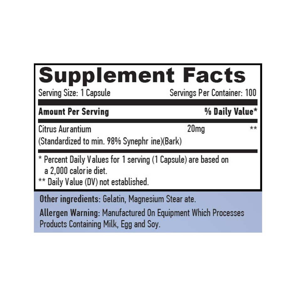Haya Labs Synephrine 100 caps