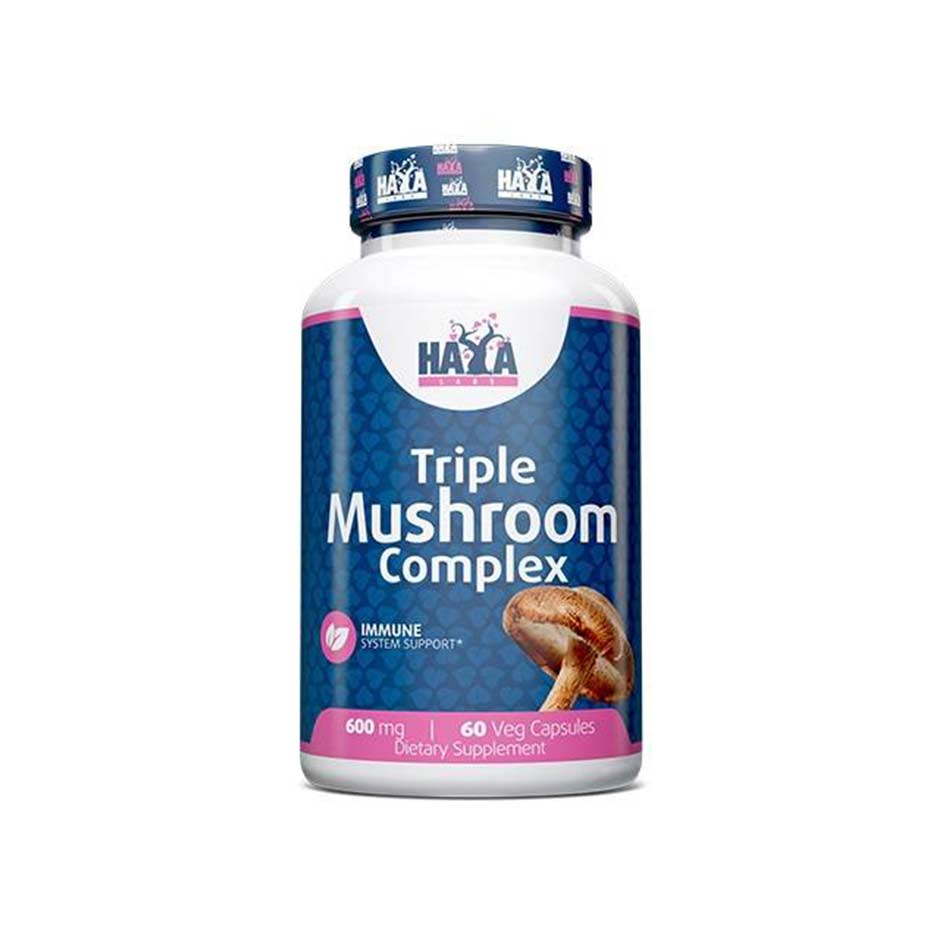 Haya Labs Triple Mushroom Complex 60 vcaps
