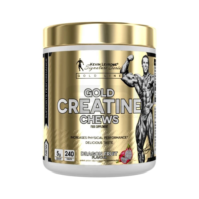 Kevin Levrone Gold Creatine Gummibärchen 240 Tablets Dragon Fruit