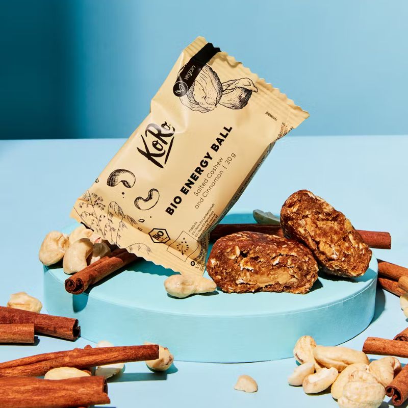 KoRo Bio Energy Balls 30 g Salted Cashew-Cinnamon
