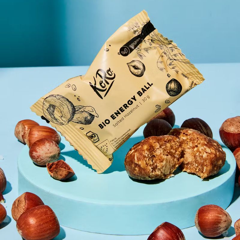 KoRo Bio Energy Balls 30 g Salted Hazelnut