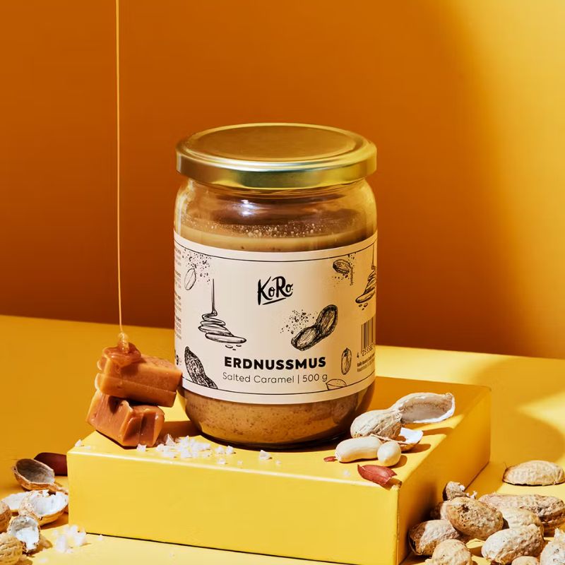 KoRo Erdnussmus Salted Caramel 500g