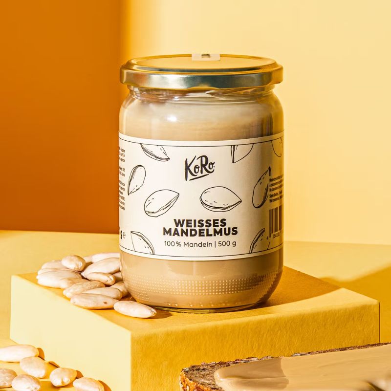 KoRo Mandelmus 500 g Weißes Madelmus