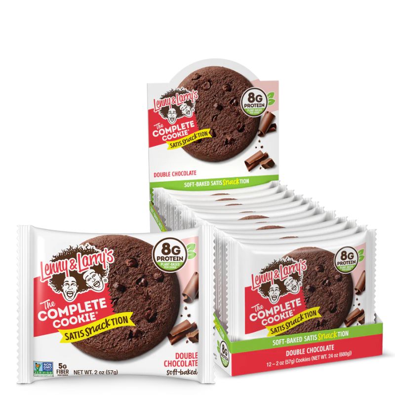 Lenny&Larrys Complete Cookie 1 x113g Double Chocolate