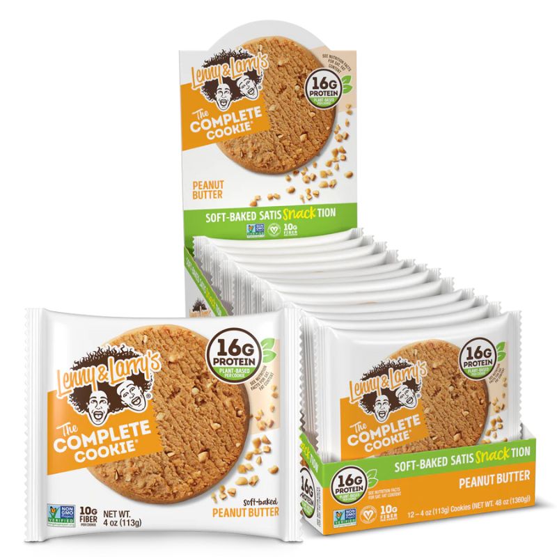 Lenny&Larrys Complete Cookie 1 x113g Peanut Butter