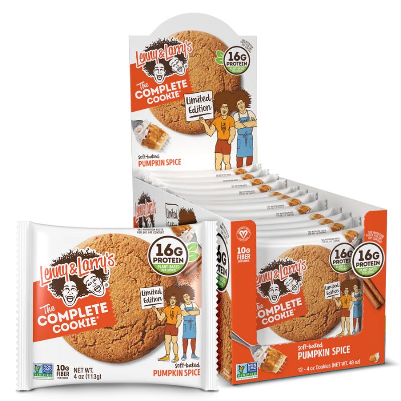 Lenny&Larrys Complete Cookie 1 x113g Pumpkin Spice