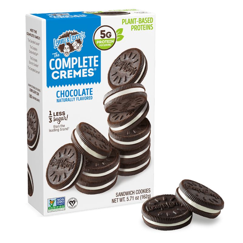 Lenny&Larrys The Complete Cremes 12 Cookies Chocolate