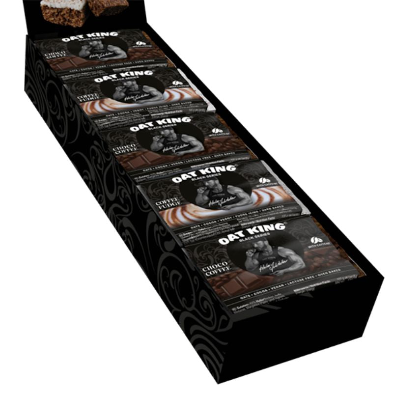 LSP Oat King Haferriegel Black Series 10x95g BOX Coffee Fudge