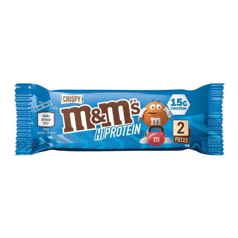 M&M's Hi Protein Bar Proteinriegel 51 g Crispy